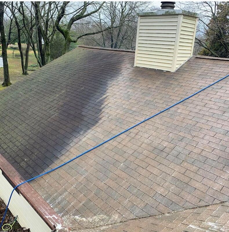 SOFT WASH ROOF CLEANING MARYLAND Power Washing Roof Cleaning Gutter